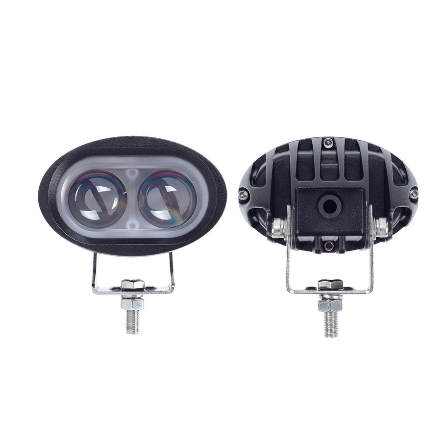 Blue Spot Forklift Safety Light - 10W, 10-80V DC, IP6K9K, EMC / ECE R10